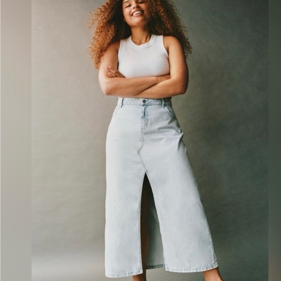 Cotton On Bailey Denim Maxi Skirt - Picture 2 of 8